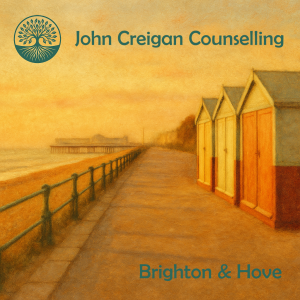 Mental health counselling session in Brighton & Hove, offering compassionate emotional support and collaborative therapy for personal growth and mental wellbeing.